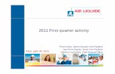 2011 First quarter activity - Air Liquide