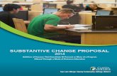Substantive Change Proposal 2014 - Cuesta College