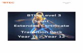 BTEC Level 3 Sport Extended Certificate Transition Pack ...
