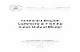 Northeast Region Commercial Fishing Input-Output Model