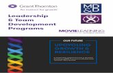 Leadership & Team Development Programs