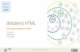 (Modern) HTML - PoliTO