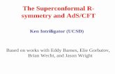 The Superconformal R- symmetry and AdS/CFT