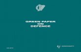 GREEN PAPER ON DEFENCE - Department of Defence