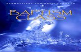 BAPTISM CLASS - Clover Sites