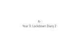 A- Year 3: Lockdown Diary 2