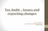 Tax Audit Issues and reporting changes - KSCAA