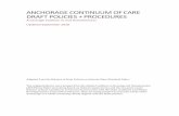 ANCHORAGE CONTINUUM OF CARE DRAFT POLICIES + …