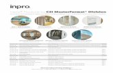 Inpro® Products by CSI MasterFormat® Division