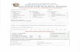 APPLICATION FOR BUILDING PERMIT - Scarsdale, NY