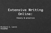 Extensive Writing Online