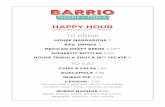 BARRIO HAPPY HOUR | MONDAY - FRIDAY TO DRINK HOUSE ...