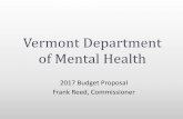 Vermont Department of Mental Health