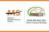 2014 BP MS 150 Team Captain Meeting