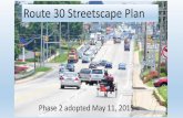 Route 30 Streetscape Plan