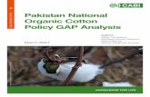 CABI WORKING PAPER Pakistan National Organic Cotton Policy ...