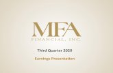 Third Quarter 2020 Earnings Presentation