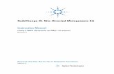 Manual: QuikChange XL Site-Directed Mutatgenesis Kit