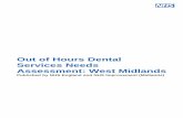 Out of Hours Dental Services Needs Assessment: West ...