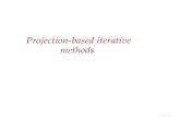 Projection-based iterative methods - Uppsala University
