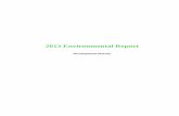 Development Bureau 2013 Environmental Report