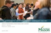 ADMINISTRATIVE AND STUDENT SUPPORT ASSESSMENT 2020 …