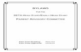 Bylaws (English) – Parent Advisory Committee Sacramento County