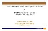 The Changing Face of Organized Retail It's Potential