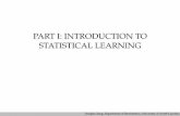PART I: INTRODUCTION TO STATISTICAL LEARNING