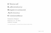 Clinical Laboratory Improvement Advisory Committee - Centers for