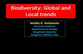 Biodiversity: Global and Local trends