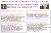Welcome to Sozo Capital Formation Training