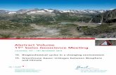 Abstract Volume 11th Swiss Geoscience Meeting