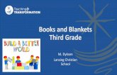 Teacher Name Books and Blankets Third Grade