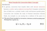 Heat Transfer By Convection-Basic Concepts