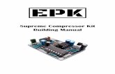 Supreme Compressor Kit Building Manual - effect pedal kits