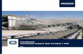 HAZEMAG Horizontal Impact Roll Crusher | HHI