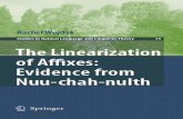 THE LINEARIATION OF AFFIXES: EVIDENCE FROM NUU-CHAH …
