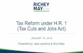Tax Reform under H.R. 1 (Tax Cuts and Jobs Act)