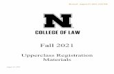 Fall 2021 - law.unl.edu