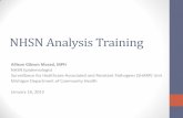 NHSN Analysis Training - Michigan