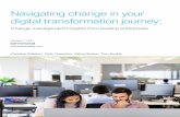 Navigating change in your digital transformation journey