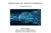 Mathematics for Artiﬁcial Intelligence