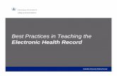 Best Practices in Teaching the