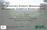 21ST CENTURY FOREST MANAGEMENT ALANCING COMPLEX …