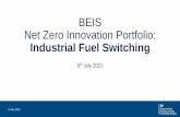 BEIS Net Zero Innovation Portfolio: Industrial Fuel Switching