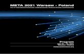 META 2021 Warsaw - Poland