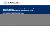 USAID Global Health Supply Chain Programme Annual Report ...