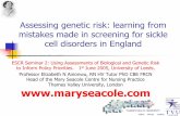 ESCR Seminar 2: Using Assessments of Biological and ...