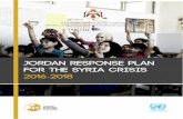 JORDAN RESPONSE PLAN for the Syria Crisis 2016 2018